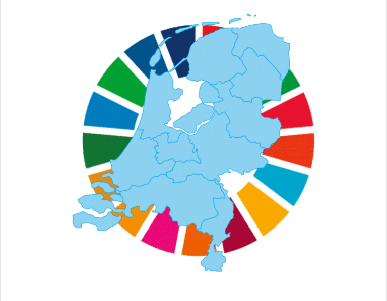 Map of the Netherlands / Kaart van Nederland 